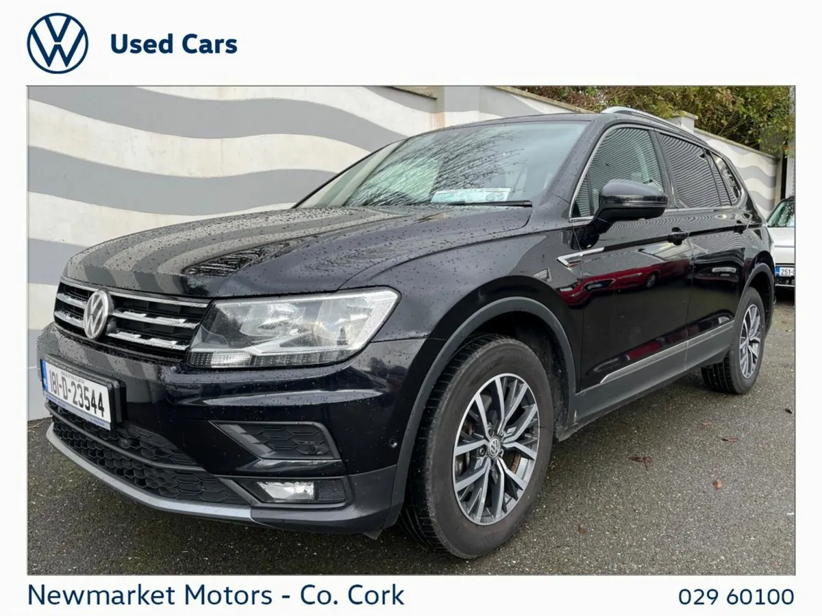 Volkswagen Tiguan Allspace SUV, Diesel, 2018, Black