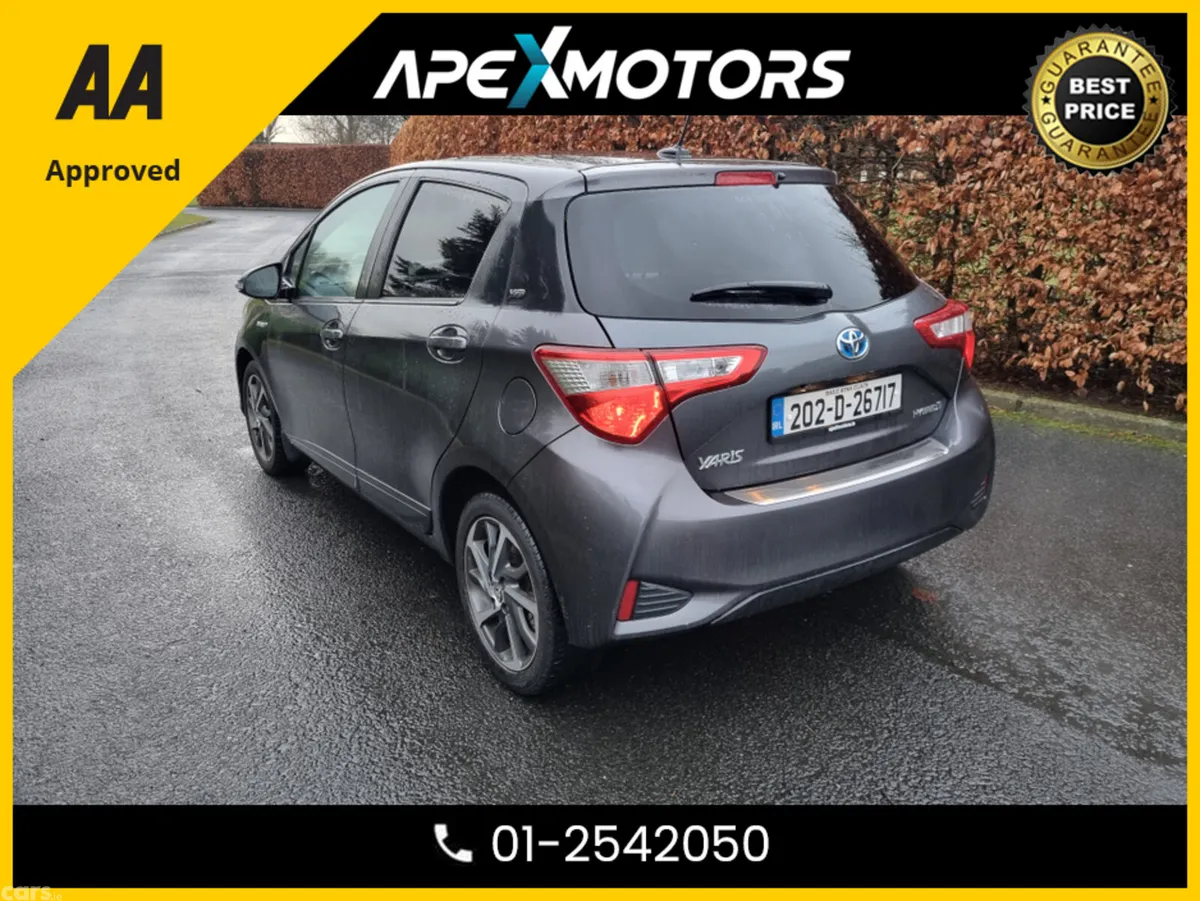 Toyota Yaris Hatchback, Petrol Hybrid, 2020, Grey
