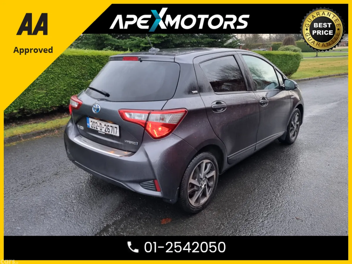 Toyota Yaris Hatchback, Petrol Hybrid, 2020, Grey