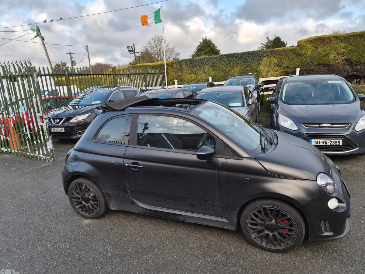 Abarth 500 Convertible, Petrol, 2011, Black