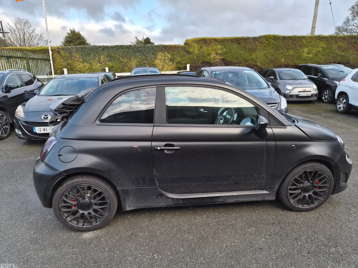 Abarth 500 Convertible, Petrol, 2011, Black