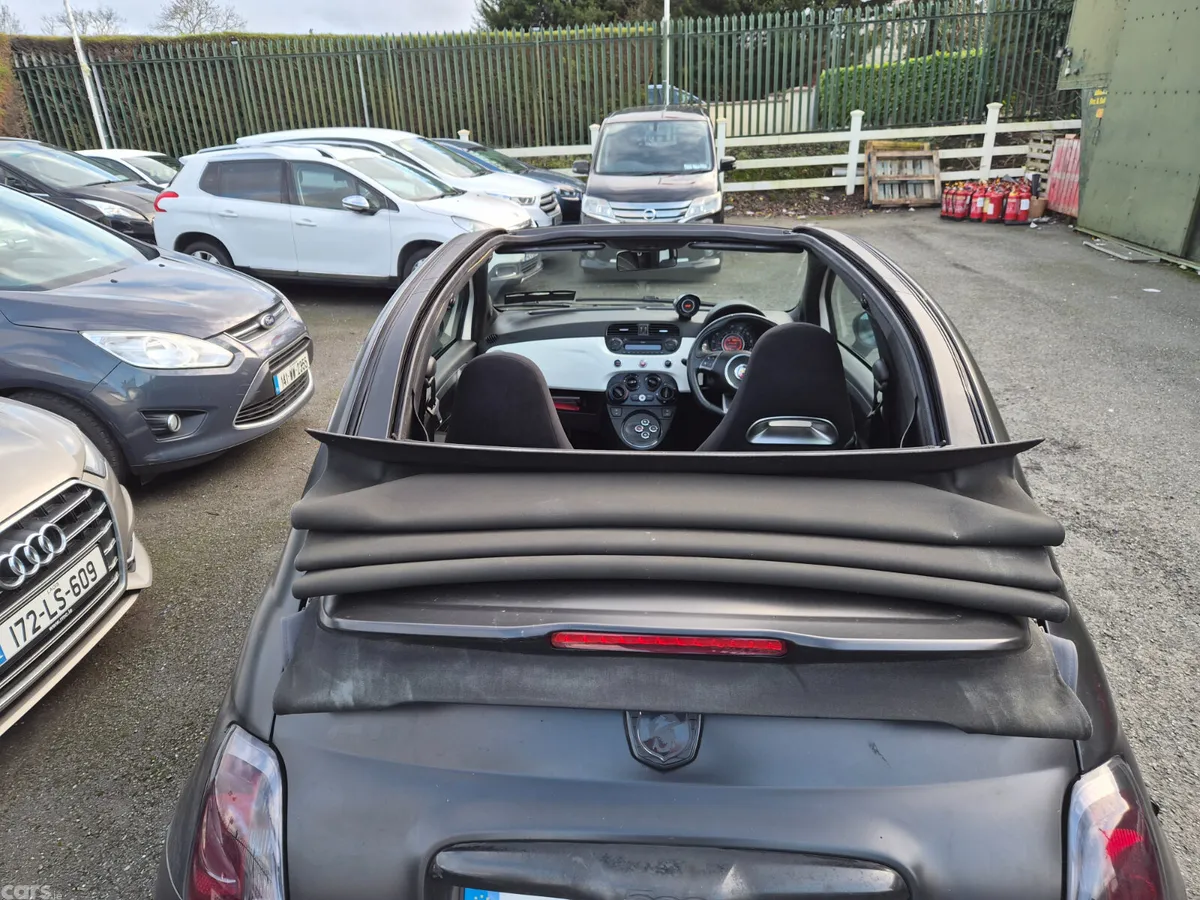 Abarth 500 Convertible, Petrol, 2011, Black
