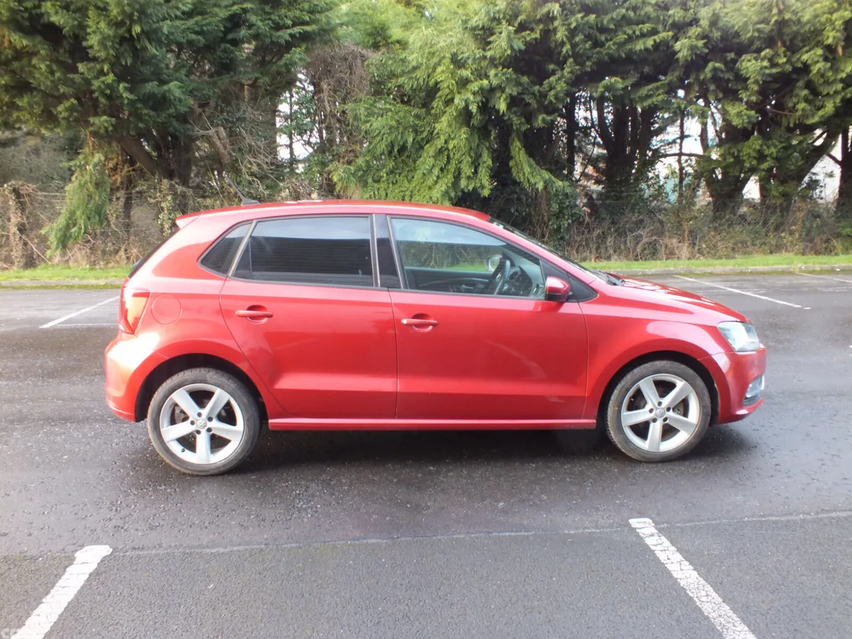 Volkswagen Polo Hatchback, Petrol, 2017, Red