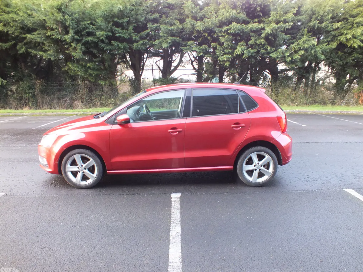 Volkswagen Polo Hatchback, Petrol, 2017, Red
