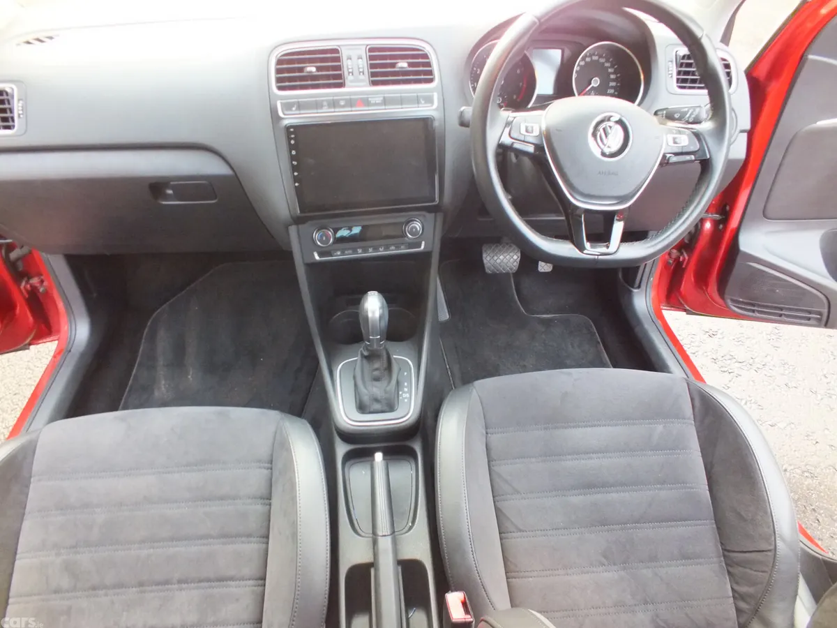 Volkswagen Polo Hatchback, Petrol, 2017, Red