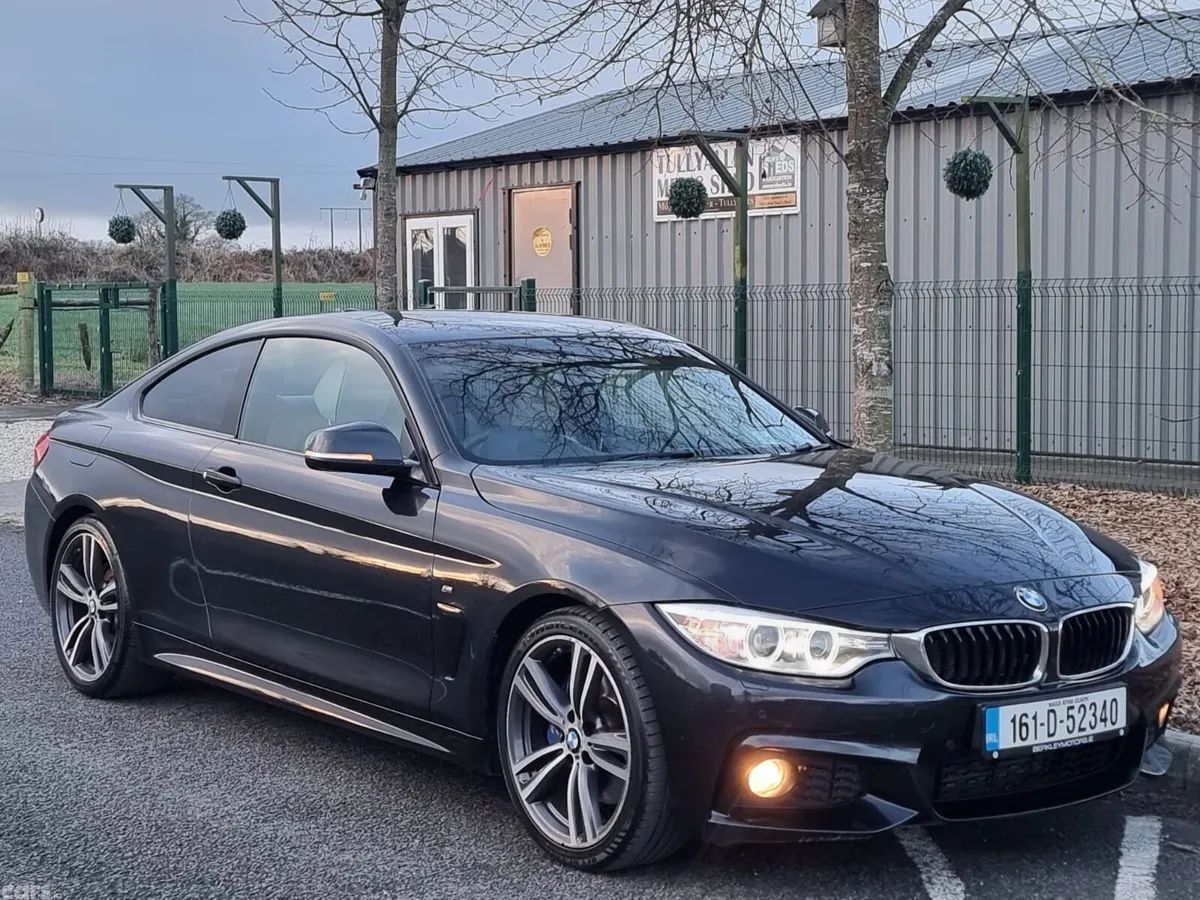 BMW 4-Series Coupe, Diesel, 2016, Black