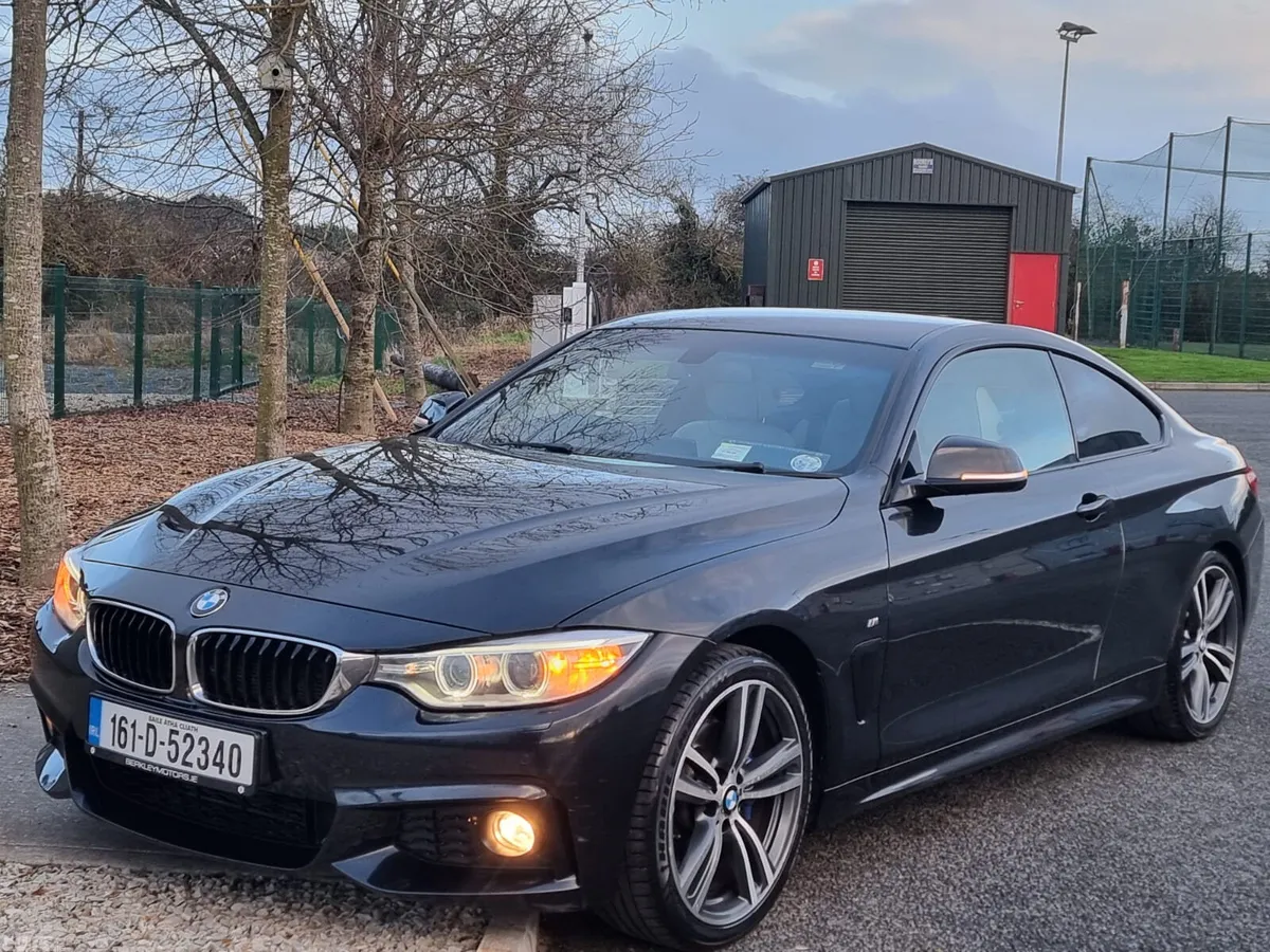 BMW 4-Series Coupe, Diesel, 2016, Black