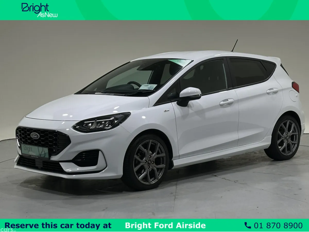 Ford Fiesta Hatchback, Petrol, 2023, White