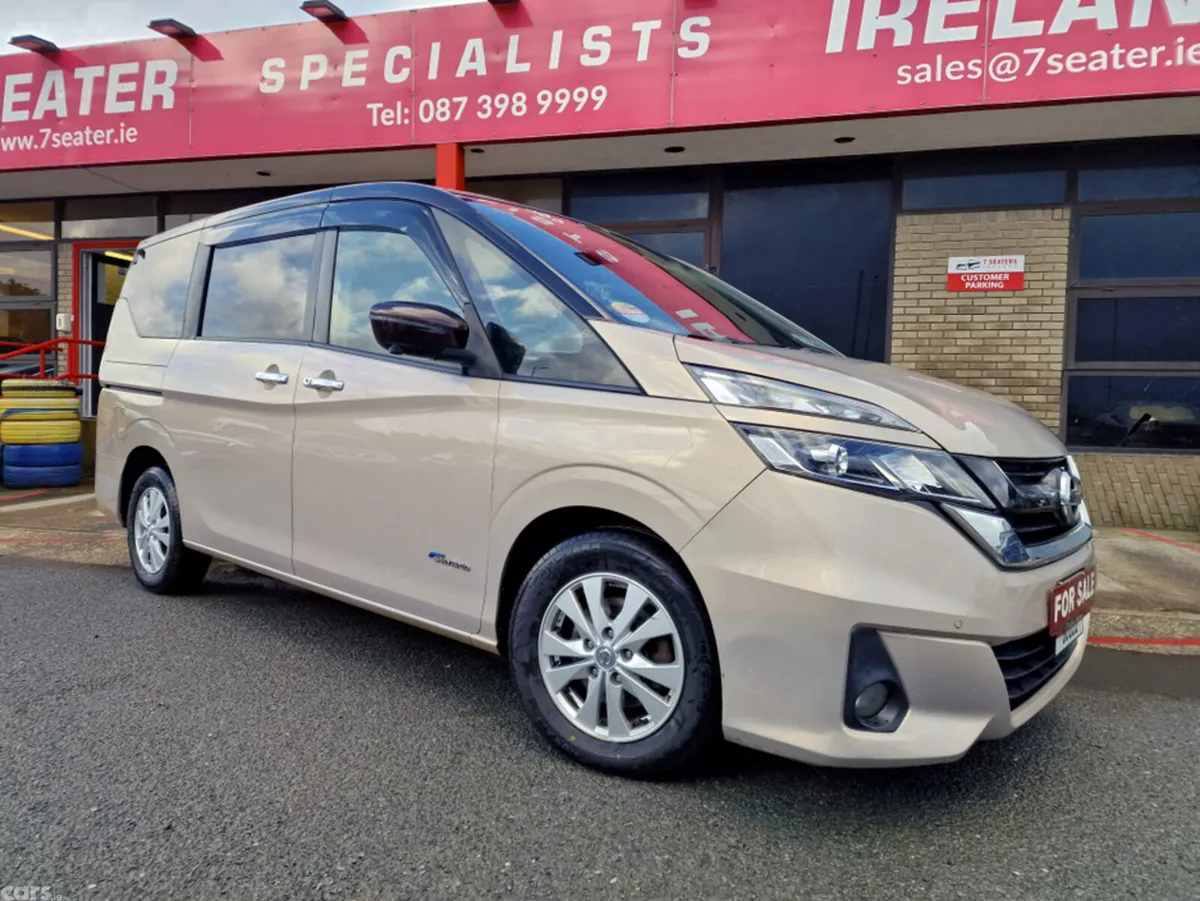Nissan Serena MPV, Petrol Hybrid, 2017, Beige