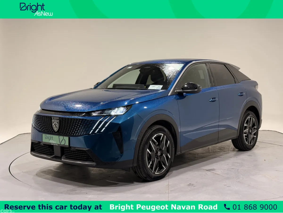 Peugeot 3008 MPV, Petrol Hybrid, 2025, Blue