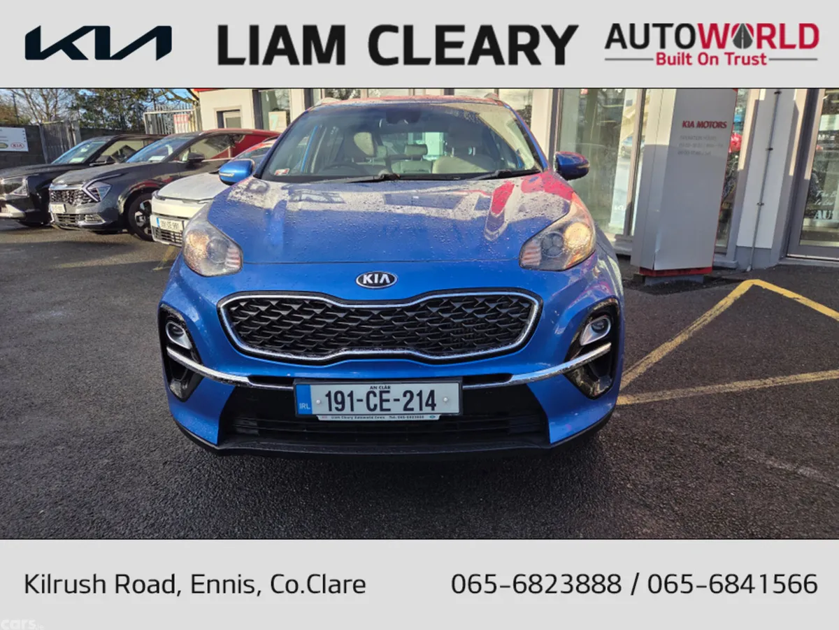Kia Sportage MPV, Diesel, 2019, Blue