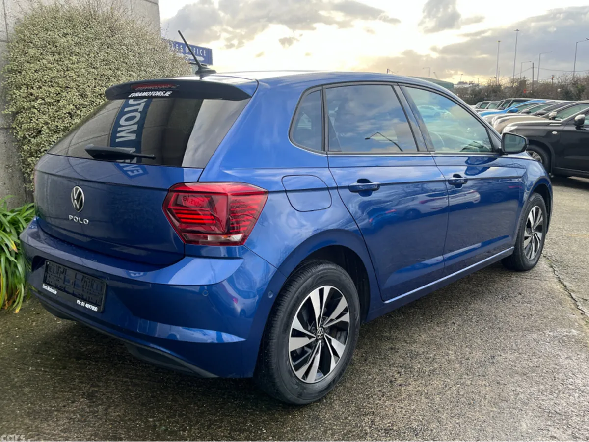 Volkswagen Polo Hatchback, Petrol, 2021, Blue