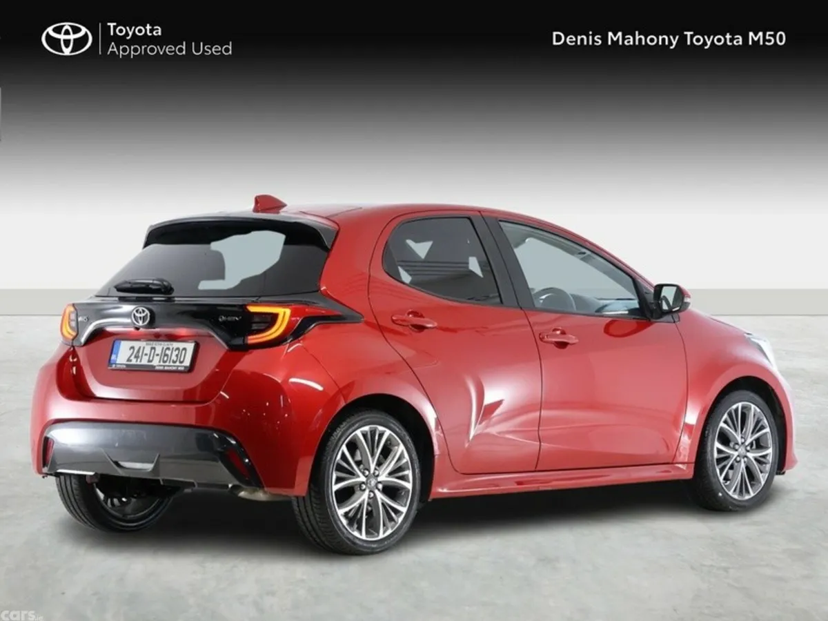 Toyota Yaris Hatchback, Petrol Hybrid, 2024, Red