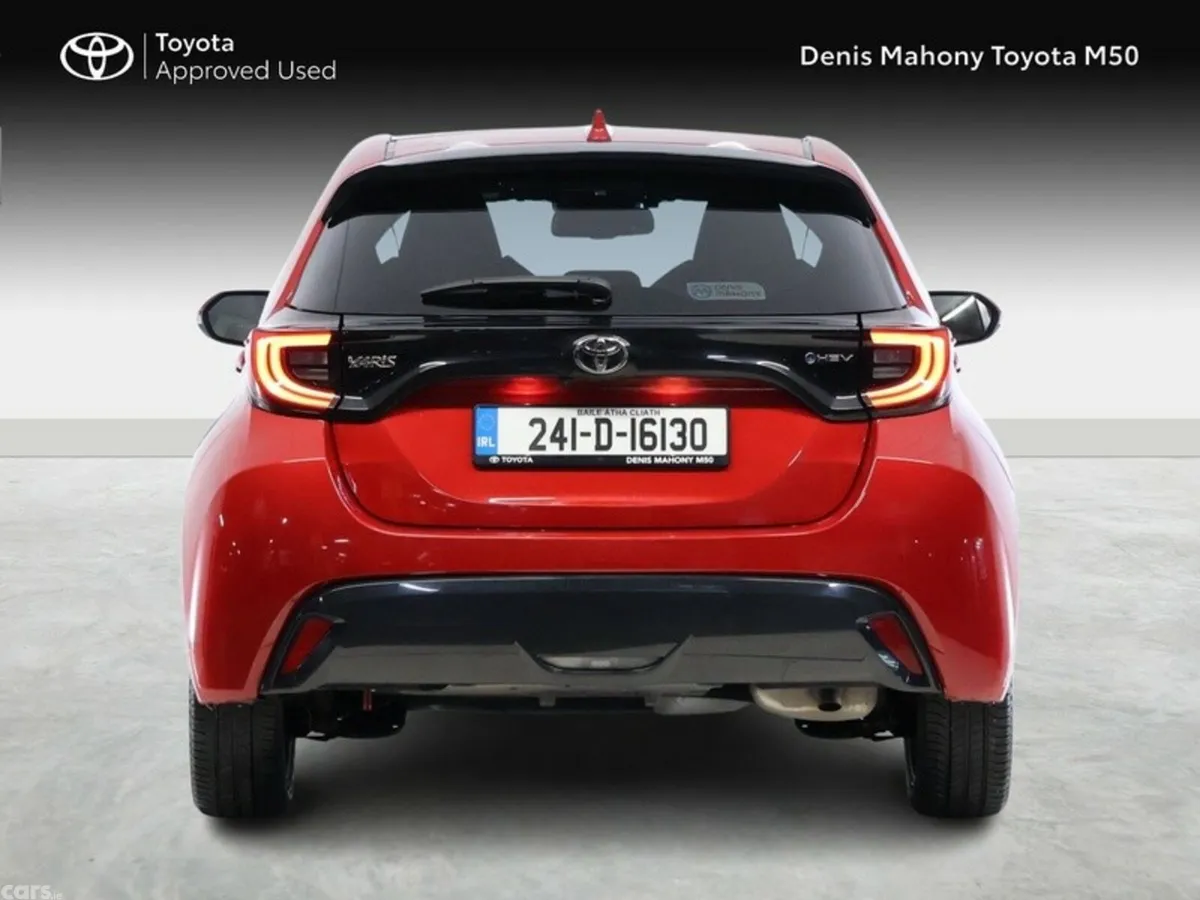 Toyota Yaris Hatchback, Petrol Hybrid, 2024, Red