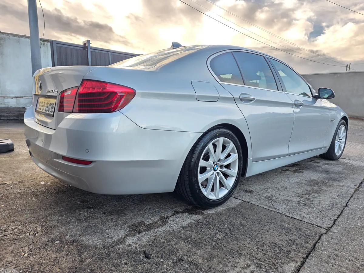 BMW 5-Series Saloon, Diesel, 2016, Silver