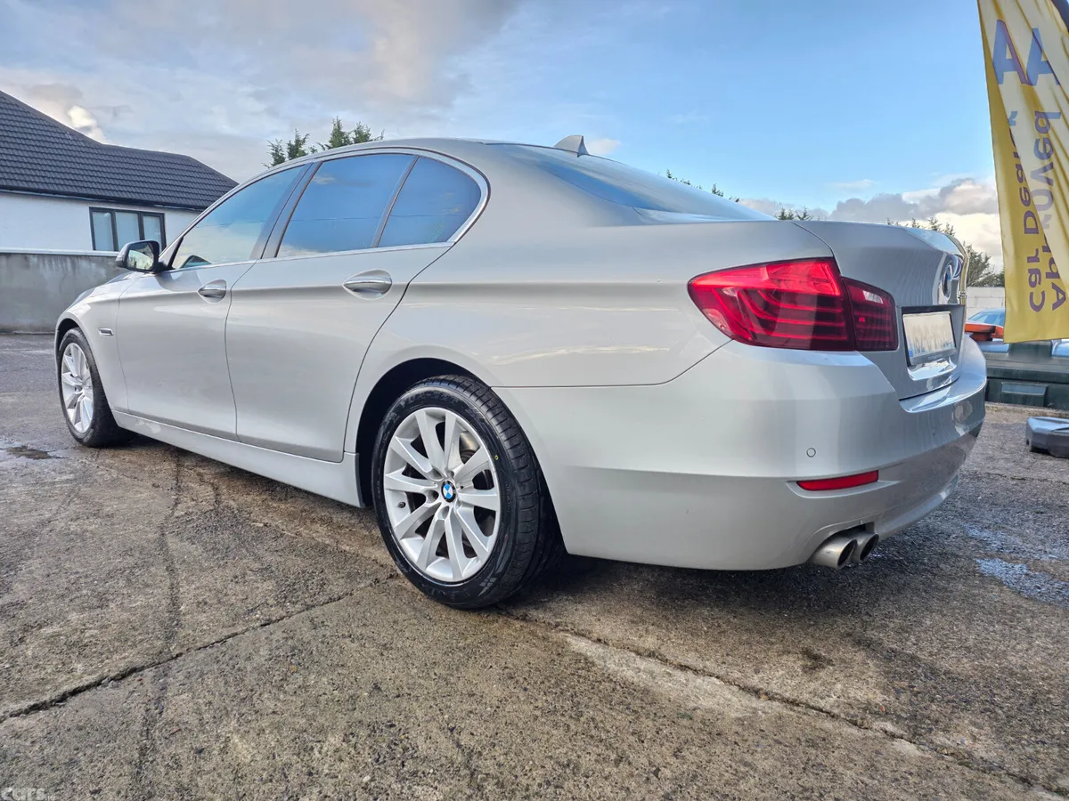 BMW 5-Series Saloon, Diesel, 2016, Silver