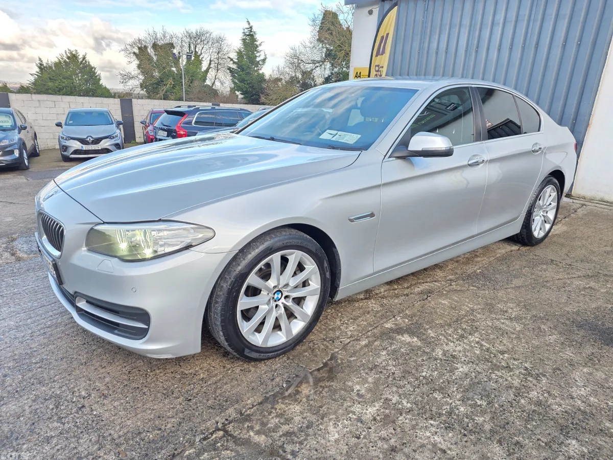 BMW 5-Series Saloon, Diesel, 2016, Silver