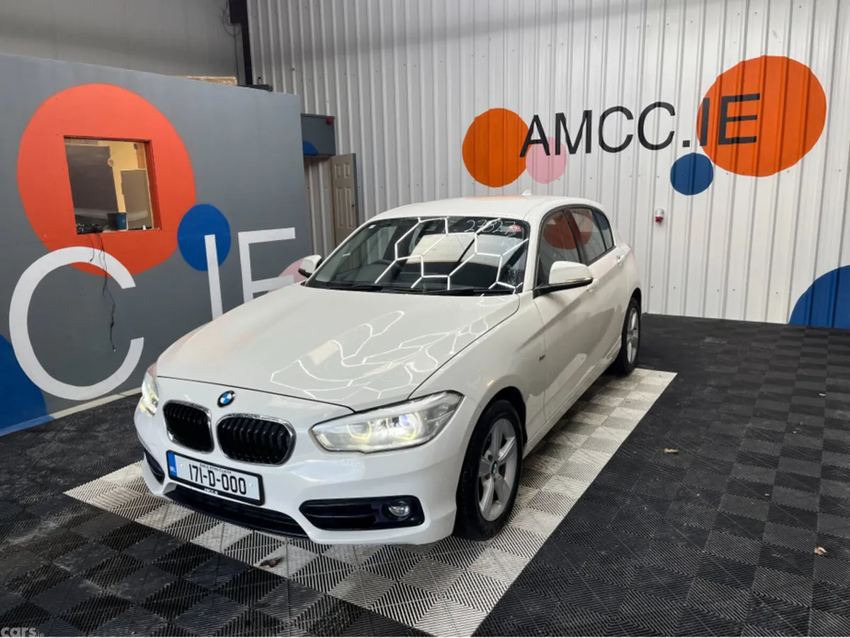 BMW 1-Series Hatchback, Diesel, 2017, White