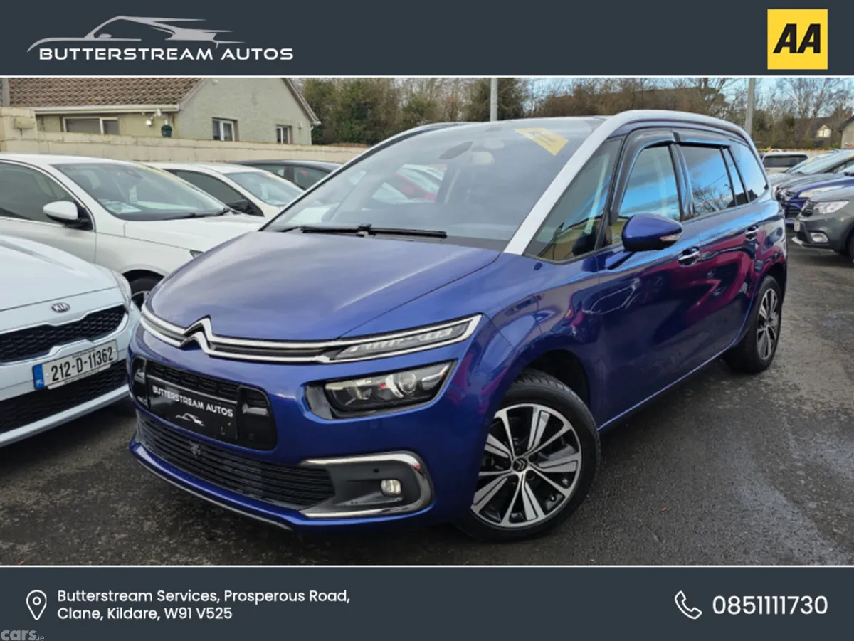 Citroen Grand C4 Picasso MPV, Diesel, 2017, Blue