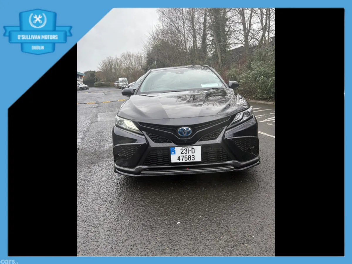 Toyota Camry Saloon, Petrol Hybrid, 2023, Black