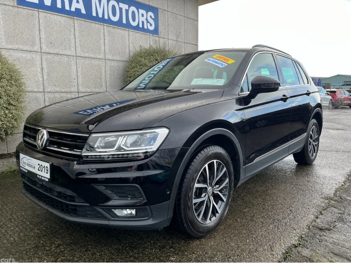 Volkswagen Tiguan SUV, Diesel, 2019, Black
