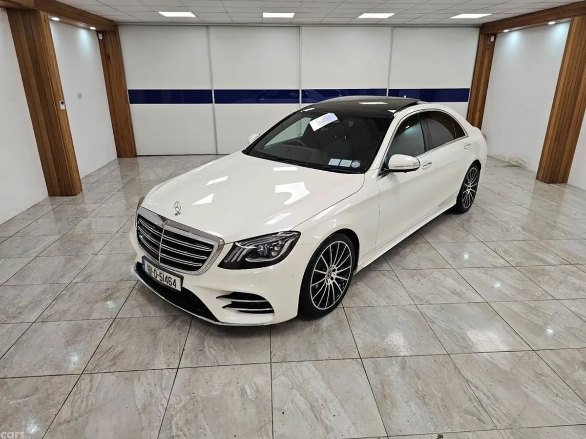 Mercedes-Benz S-Class Saloon, Diesel, 2018, White