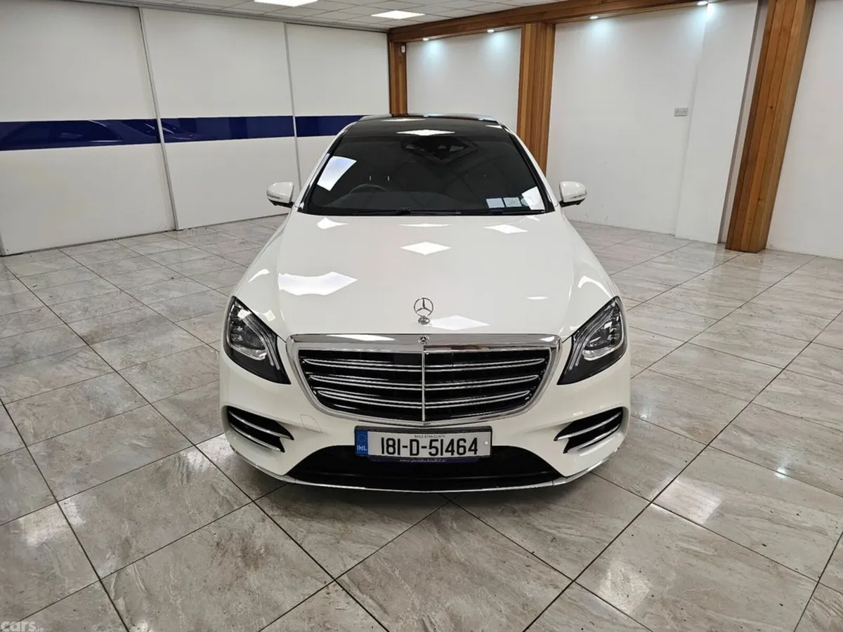 Mercedes-Benz S-Class Saloon, Diesel, 2018, White