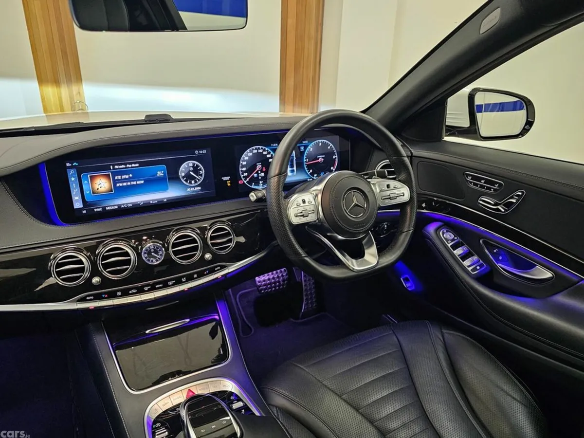 Mercedes-Benz S-Class Saloon, Diesel, 2018, White