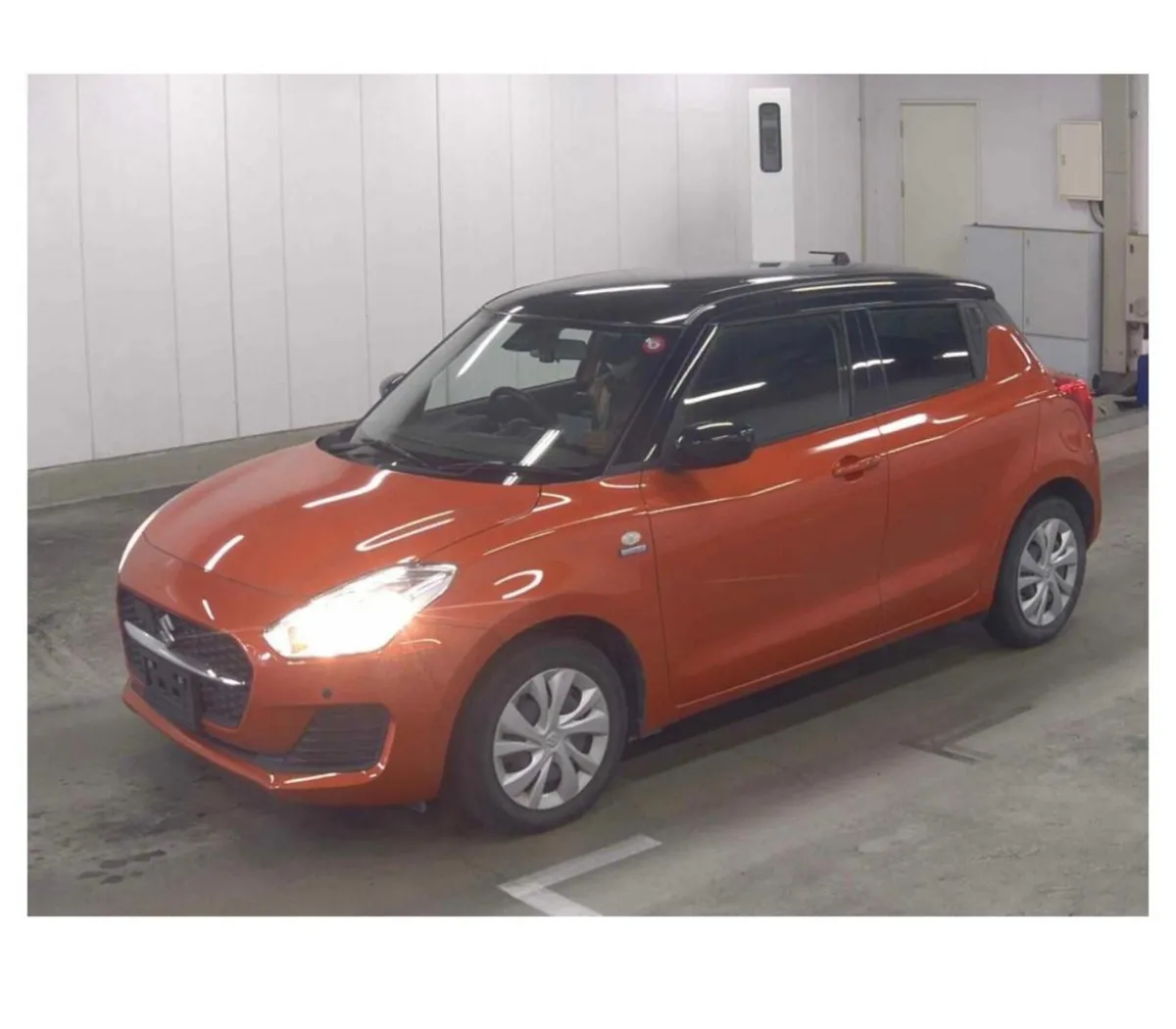 Suzuki Swift Hatchback, Petrol Hybrid, 2020, Orange