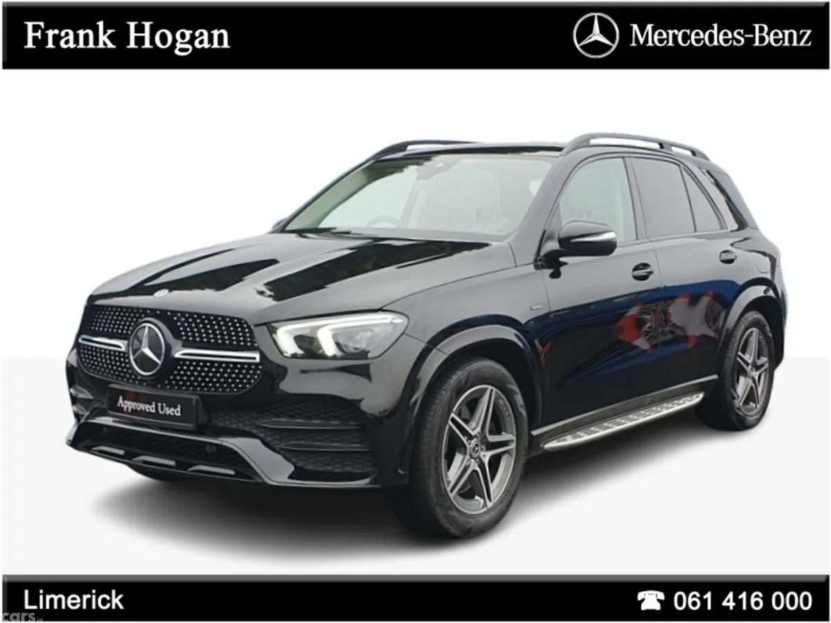 Mercedes-Benz GLE SUV, Diesel Plug-in Hybrid, 2022, Black