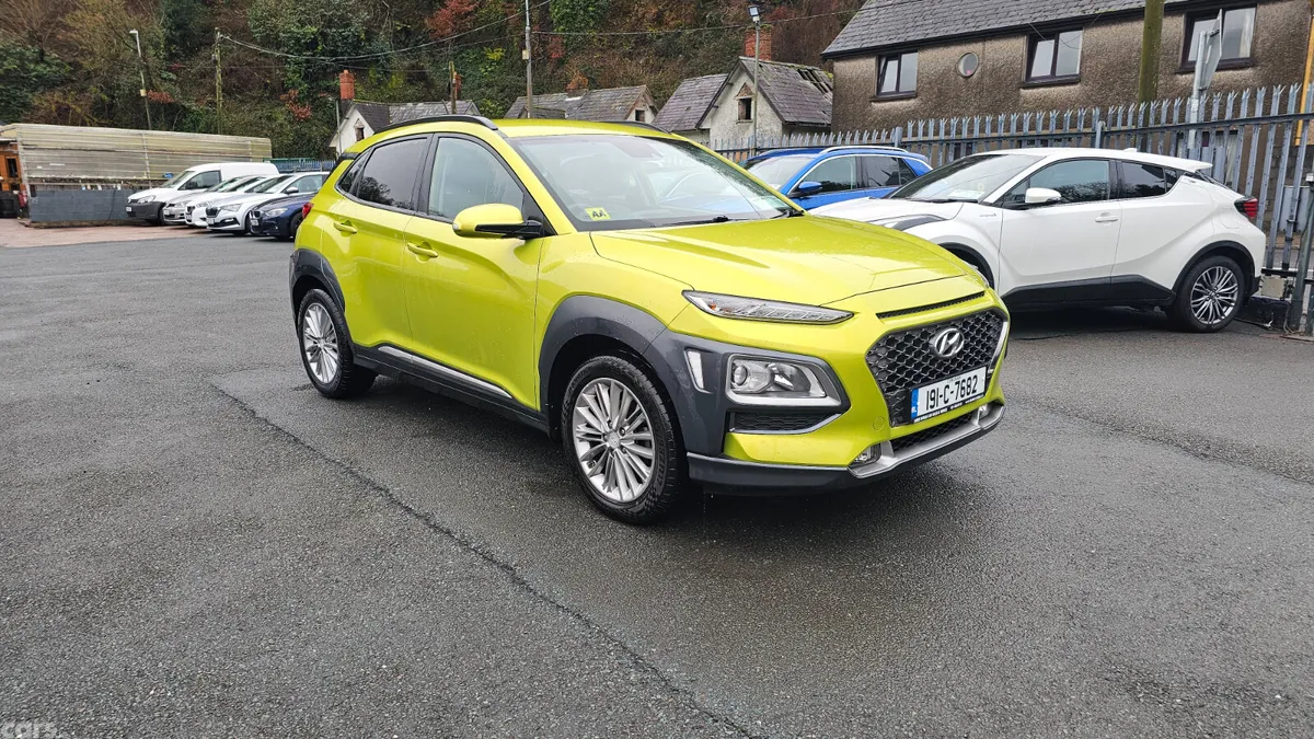 Hyundai KONA MPV, Petrol, 2019, Green