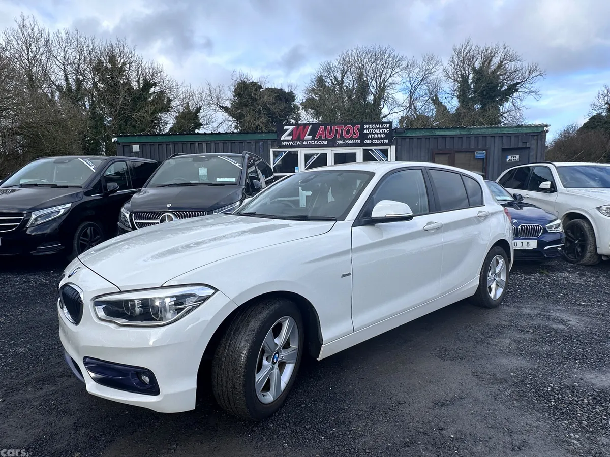 BMW 1-Series Hatchback, Diesel, 2017, White