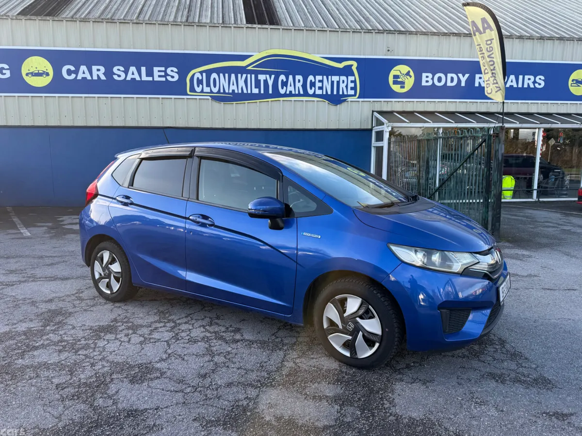 Honda Fit Hatchback, Petrol Hybrid, 2015, Blue