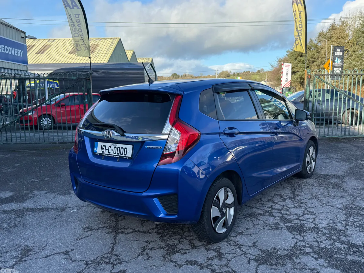 Honda Fit Hatchback, Petrol Hybrid, 2015, Blue