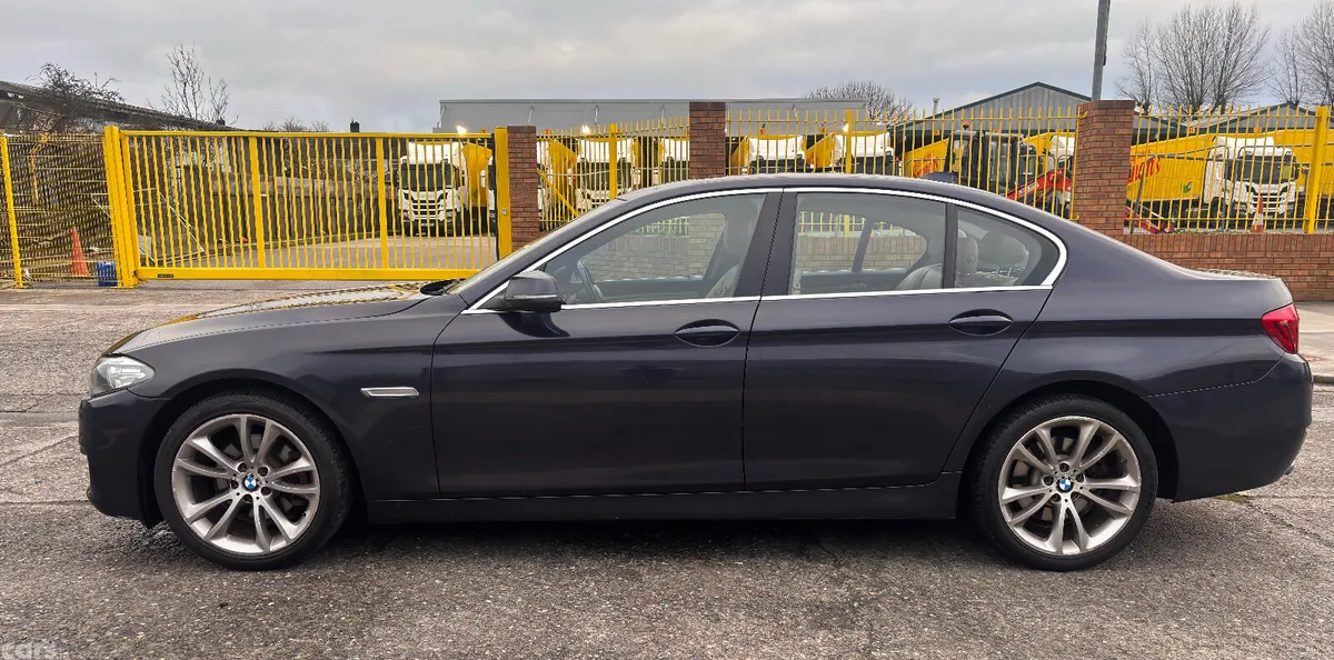BMW 5-Series Saloon, Diesel, 2016, Blue
