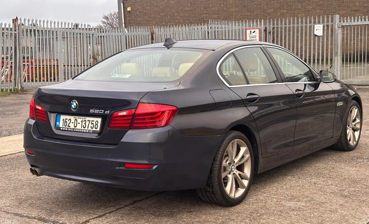 BMW 5-Series Saloon, Diesel, 2016, Blue