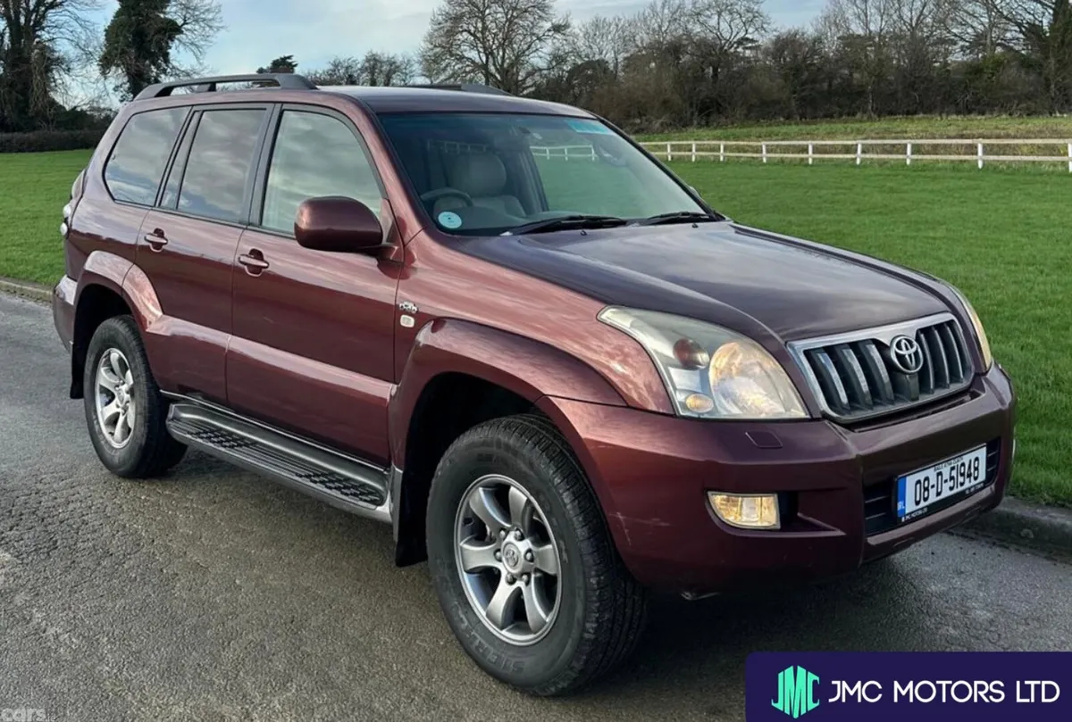 Toyota Land Cruiser SUV, Diesel, 2008, Red