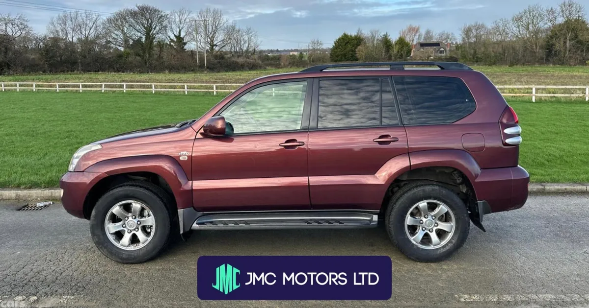 Toyota Land Cruiser SUV, Diesel, 2008, Red