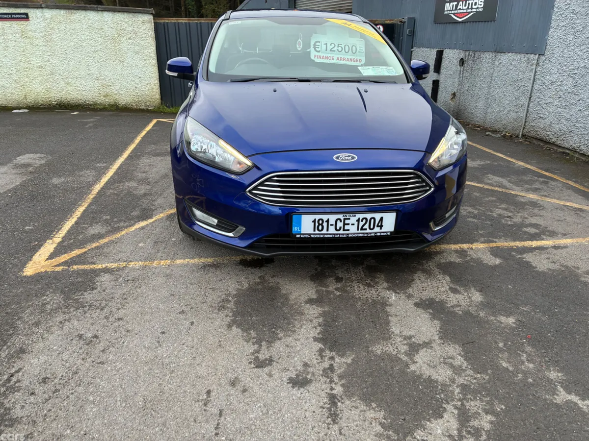 Ford Focus Hatchback, Petrol, 2018, Blue