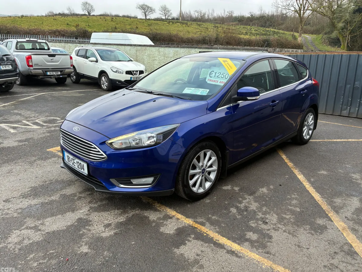 Ford Focus Hatchback, Petrol, 2018, Blue