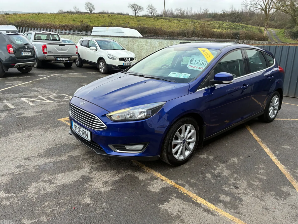 Ford Focus Hatchback, Petrol, 2018, Blue