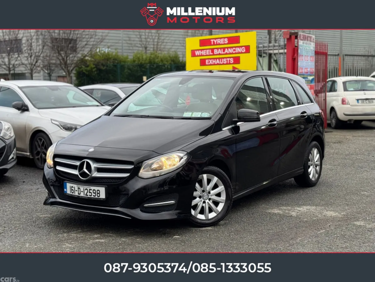 Mercedes-Benz B-Class MPV, Diesel, 2016, Black