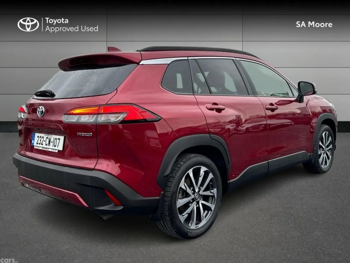 Toyota Corolla Cross SUV, Petrol Hybrid, 2023, Red