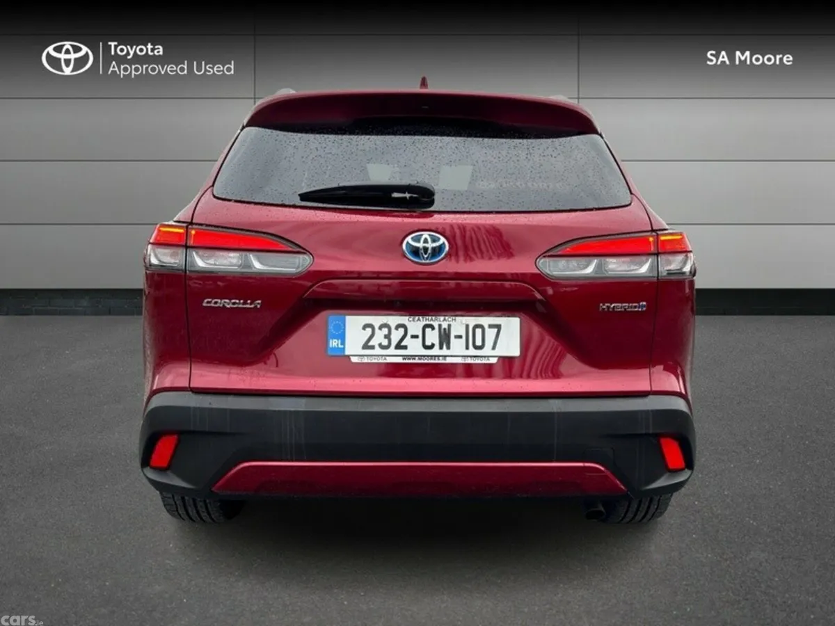 Toyota Corolla Cross SUV, Petrol Hybrid, 2023, Red