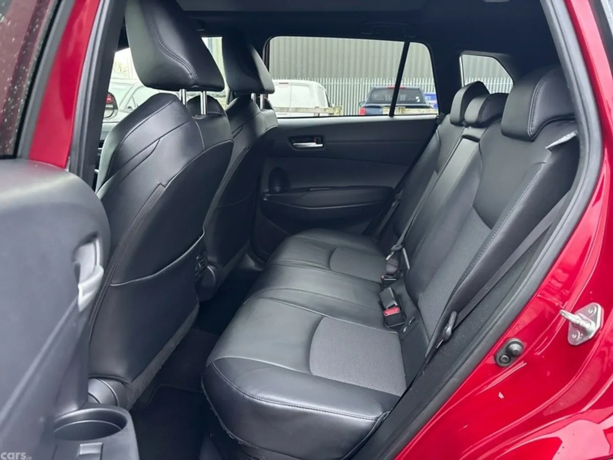 Toyota Corolla Cross SUV, Petrol Hybrid, 2023, Red