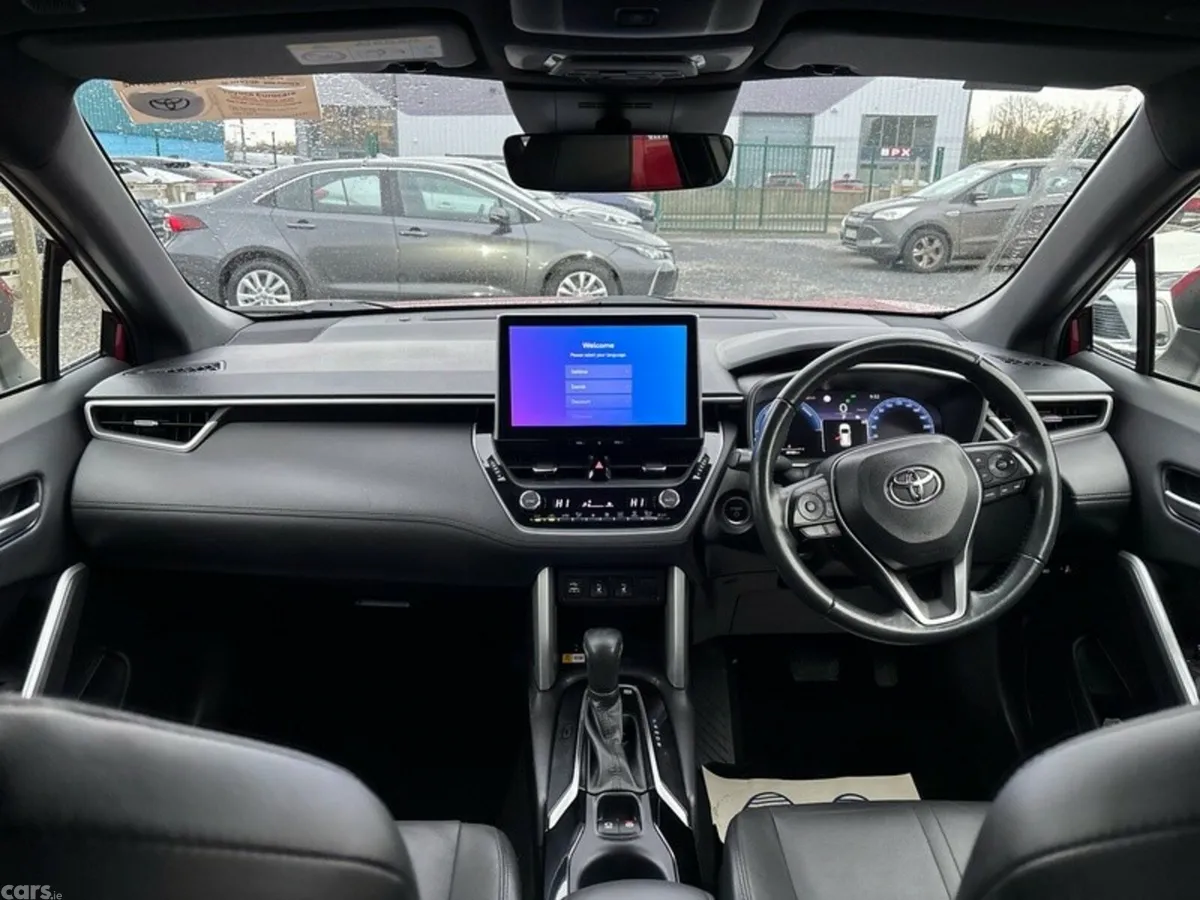 Toyota Corolla Cross SUV, Petrol Hybrid, 2023, Red