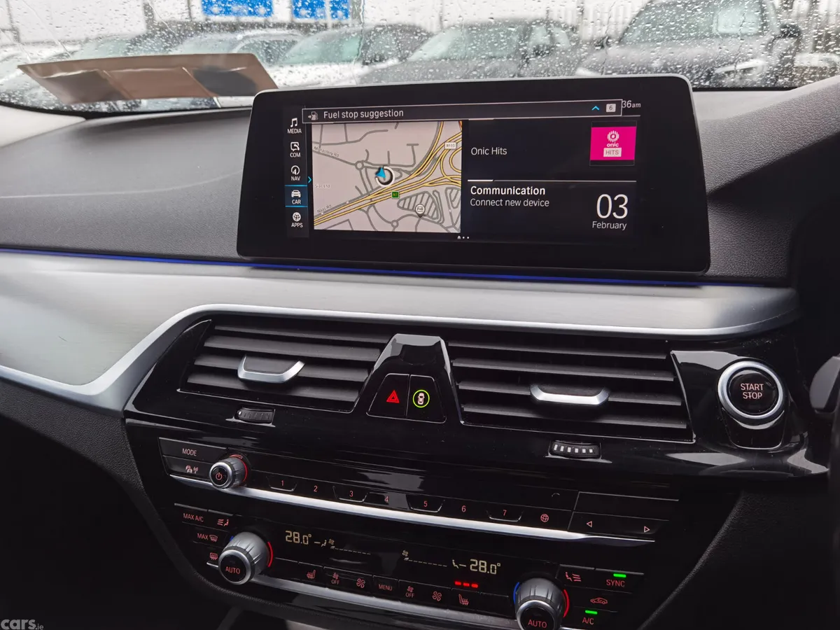 BMW 5-Series Saloon, Petrol Plug-in Hybrid, 2019, Black