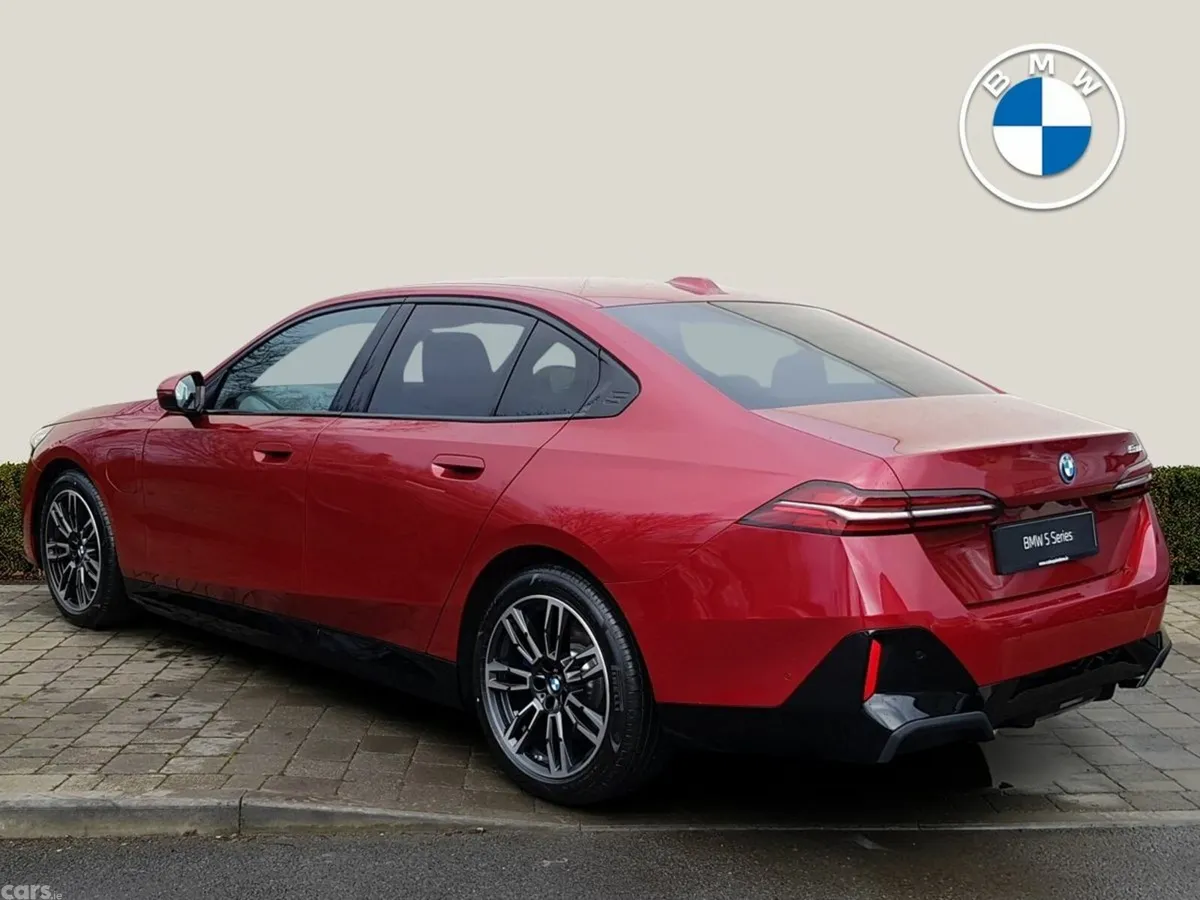 BMW 5-Series Saloon, Petrol Plug-in Hybrid, 2026, Red