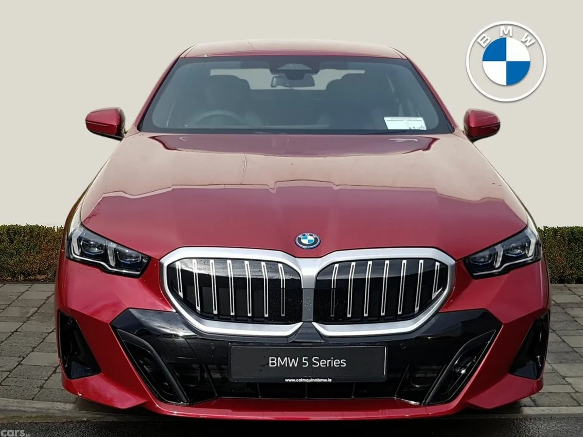 BMW 5-Series Saloon, Petrol Plug-in Hybrid, 2026, Red