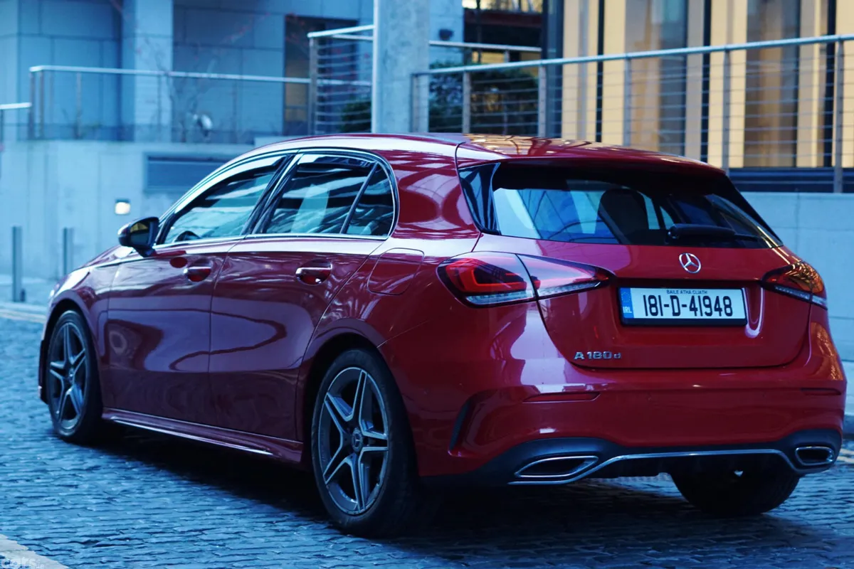 Mercedes-Benz A-Class Hatchback, Diesel, 2018, Red
